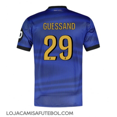 Camisa de Futebol OGC Nice Evann Guessand #29 Equipamento Alternativo 2024-25 Manga Curta